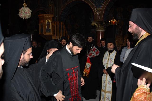 Κουρά Μοναχού Δαμασκηνού